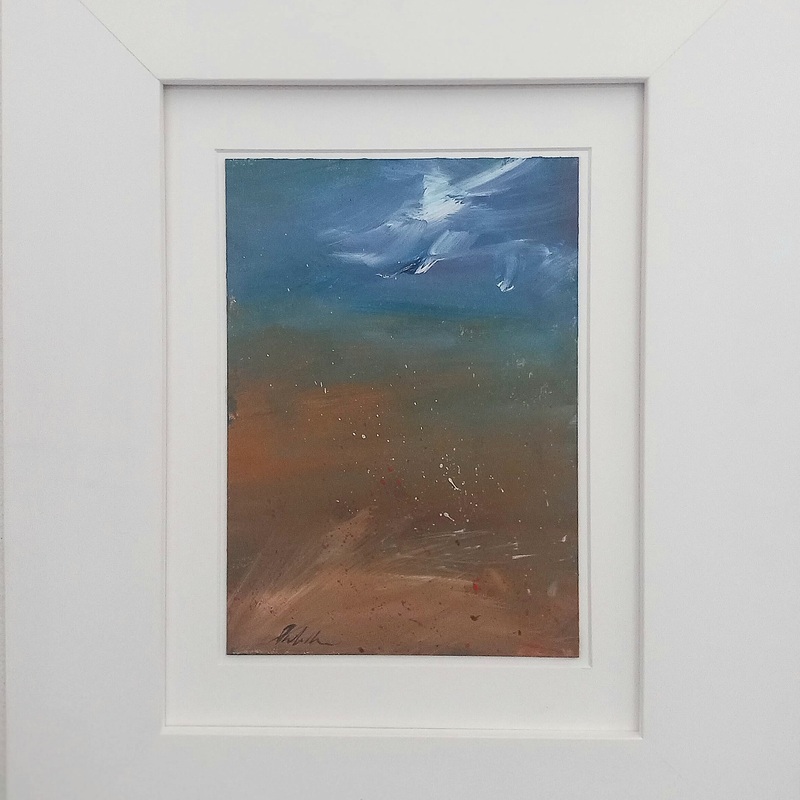 “Simbiose” 21x29,5 acrílico e Cartão