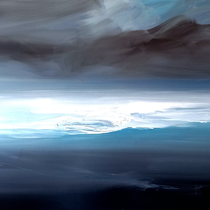 “Entre o Céu e a terra “ 1,50x100 Acrílico s tela